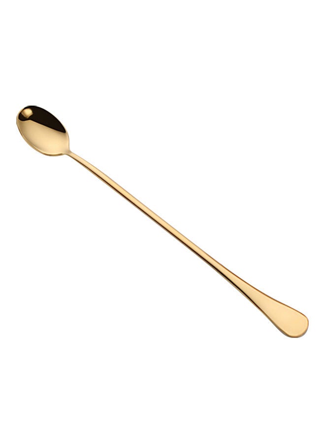 Stainless Steel Stirring Spoon Gold 9inch