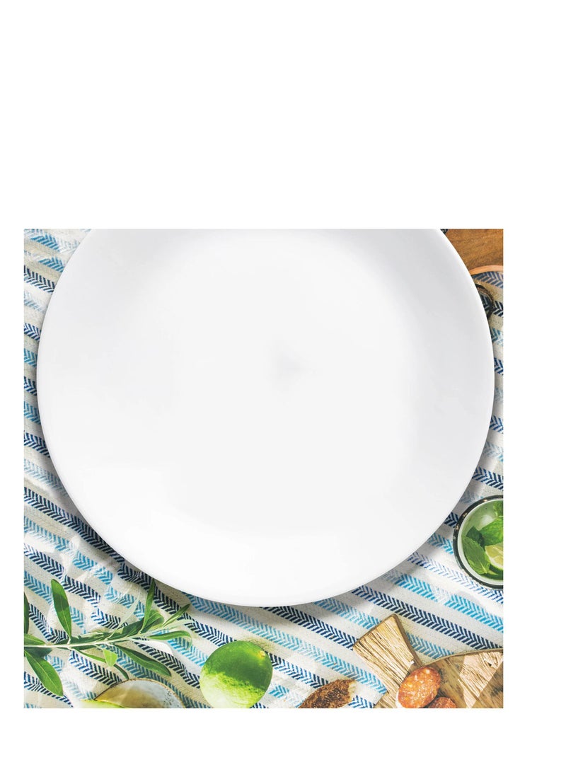 Winter Frost White 6-3 4-Inch Plate Set
