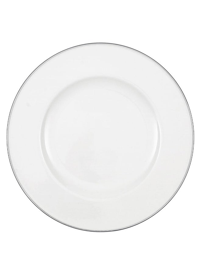 6-Piece Anmut Dinner Plate Set White 28cm