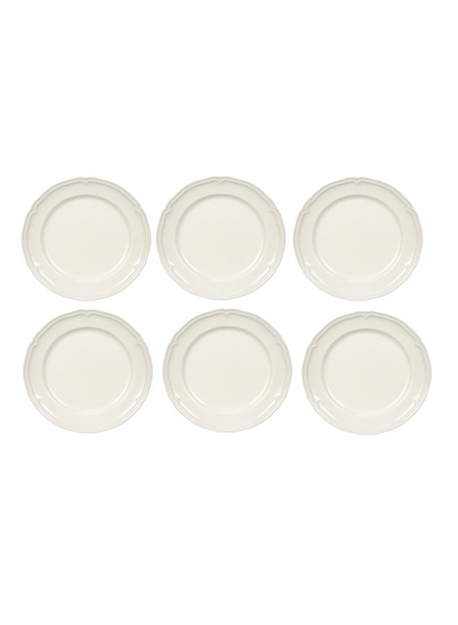 6-Piece Manoir Breadbutter Plate Set