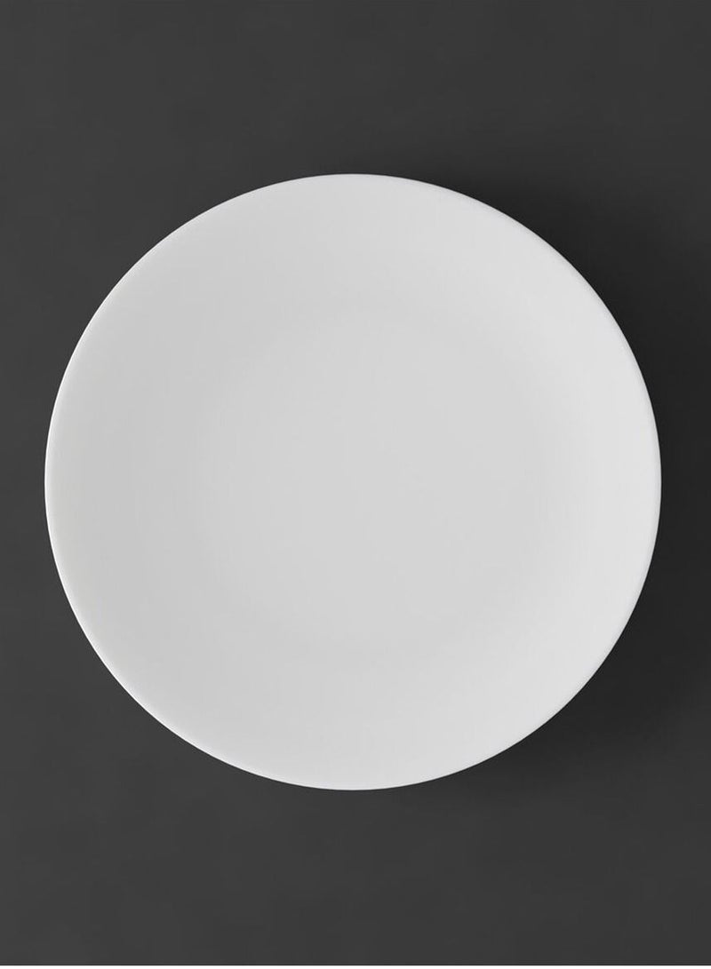 6-Piece Metrochic Blanc salad plates