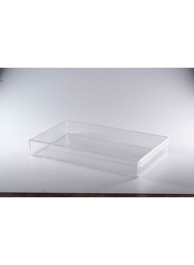 Acrylic Rectangular Serving Box with Cover