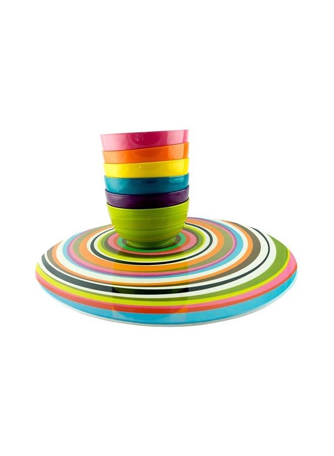 Platter multicolour 40cm