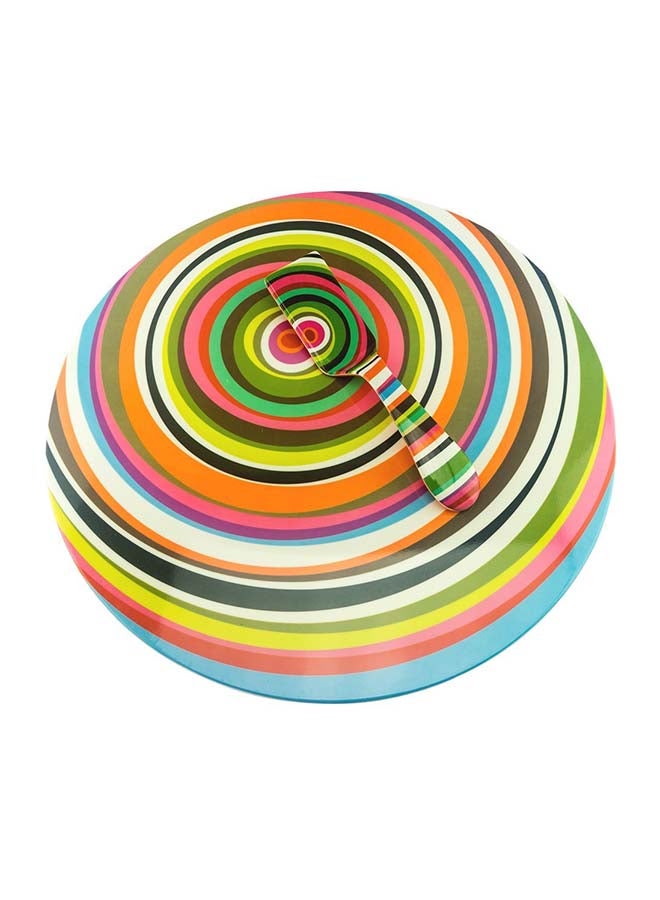 Platter multicolour 40cm