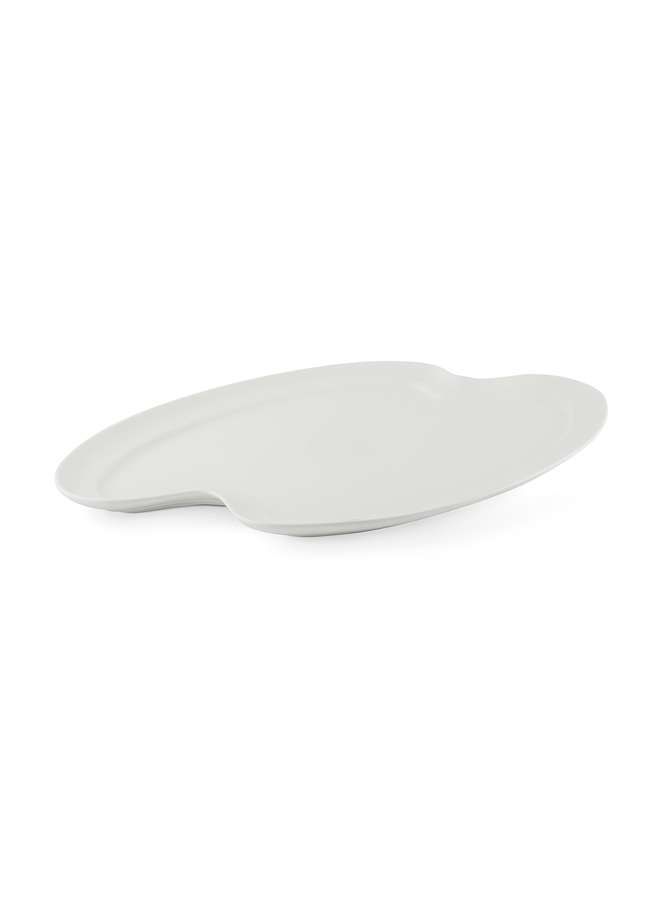 Ivory Porcelain Mixed Grill Plate 46x30.5 cm