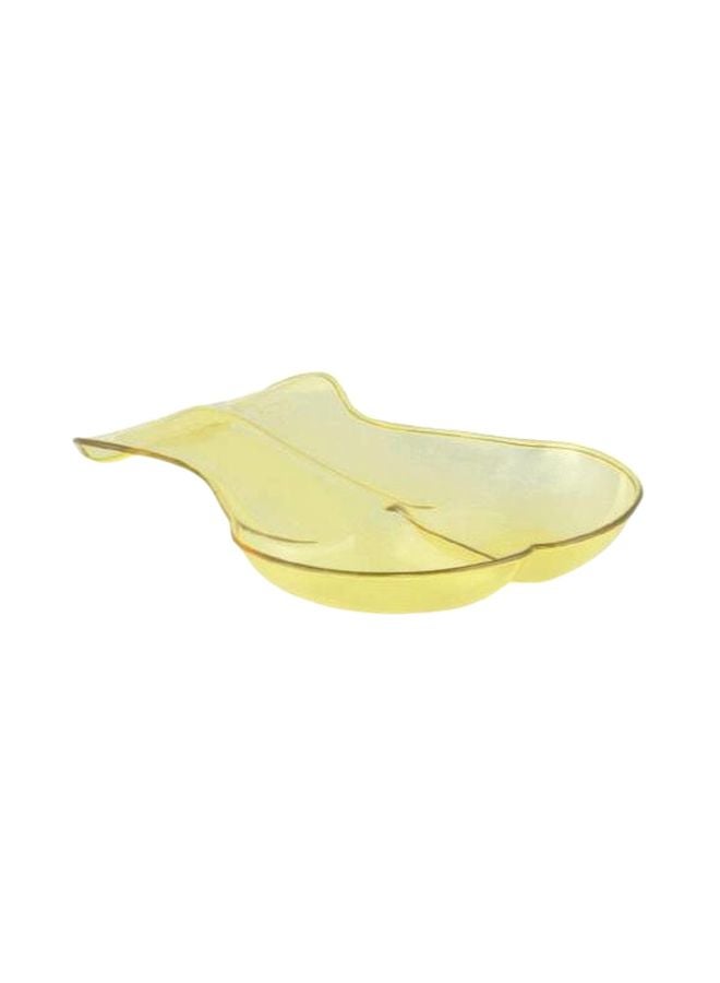 Crystal Dipper Spoon Footing Yellow 26x16x3cm