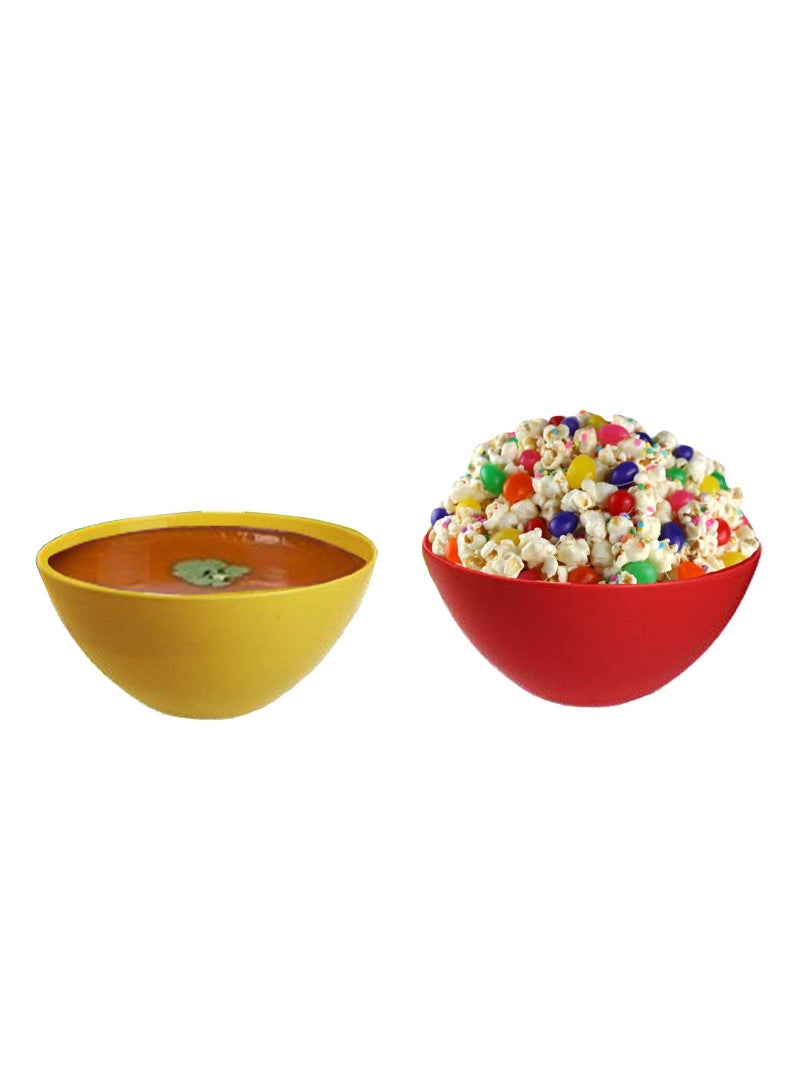 Plastic Microwave Safe Mixing Bowl Set 1000ml Set Of 6