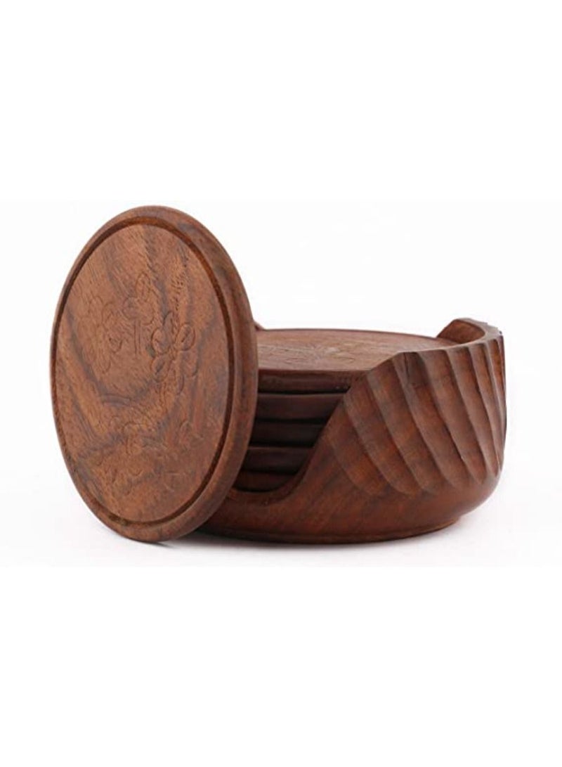 COASTER SET WOOD