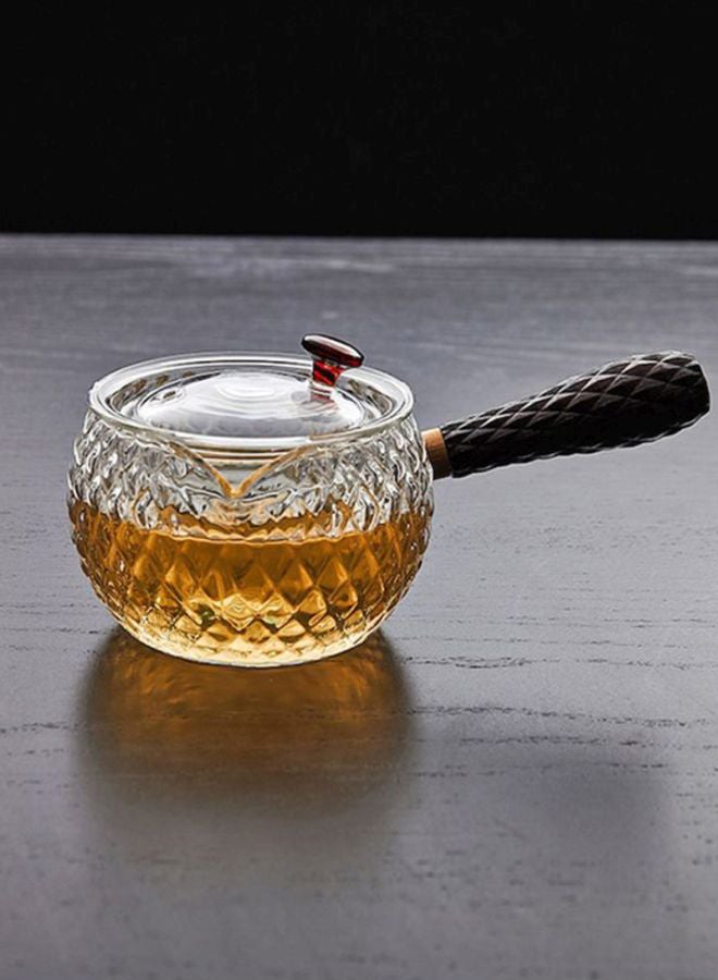 Heat-Resistant Household Teapot Transparent 7x7x8cm