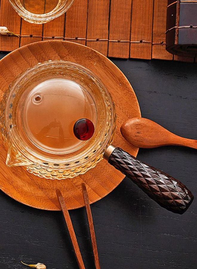 Heat-Resistant Household Teapot Transparent 7x7x8cm