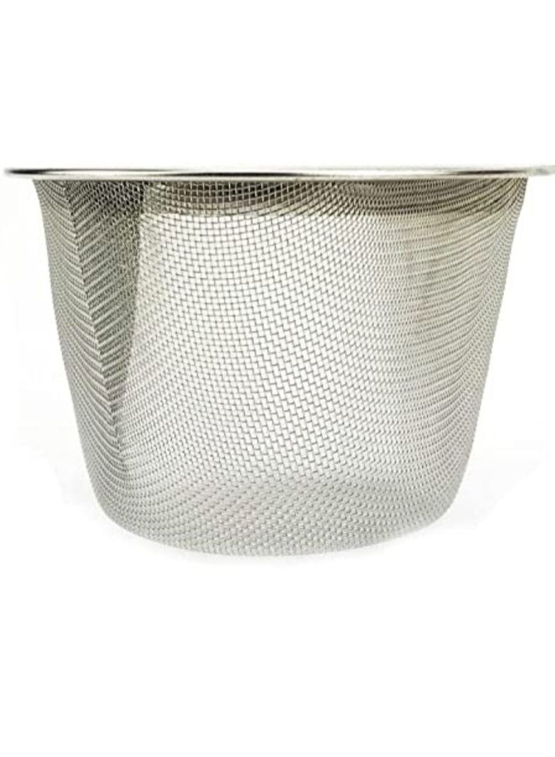 Durable Coated with Enamel Interior Cast Iron Tea Kettle With Lid And Loose Leaf Tea Infuser (Blue) 0.6 Liter