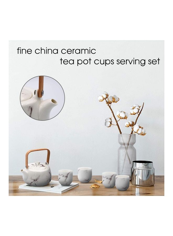 Ceramic Teapot Set Multicolour