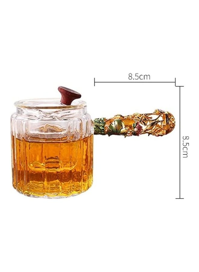 Heat-Resistant Glass Teapot Clear 8.5x8.5cm