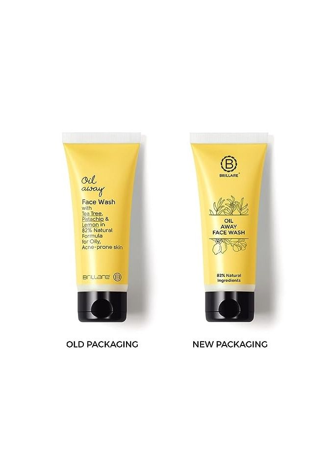 Brillare Professional Oil Away Natural Face Wash