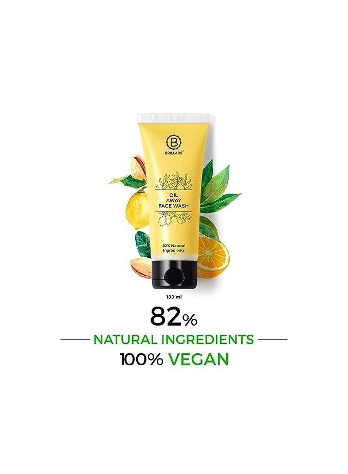 Brillare Professional Oil Away Natural Face Wash