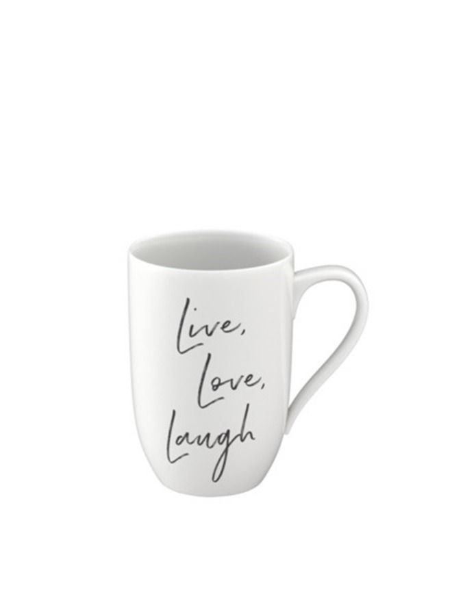 Statement Mug Live Love Laugh