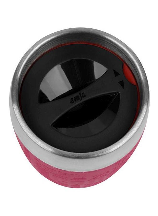 Stainless Steel Travel Cup Red/Silver/Black