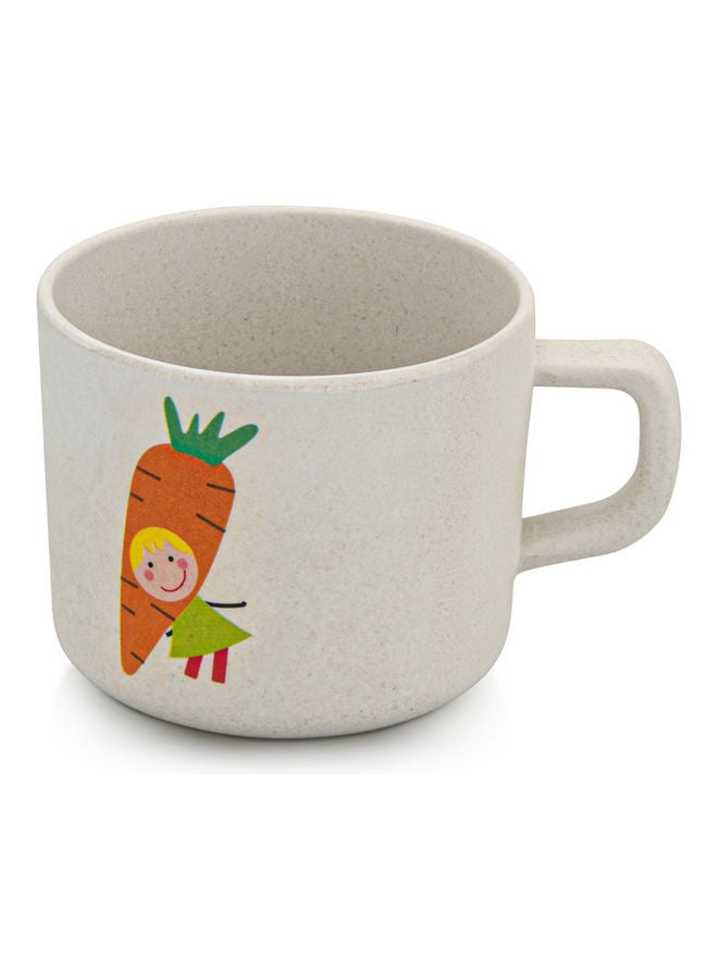 Carrot Print Mug Multicolour 225ml