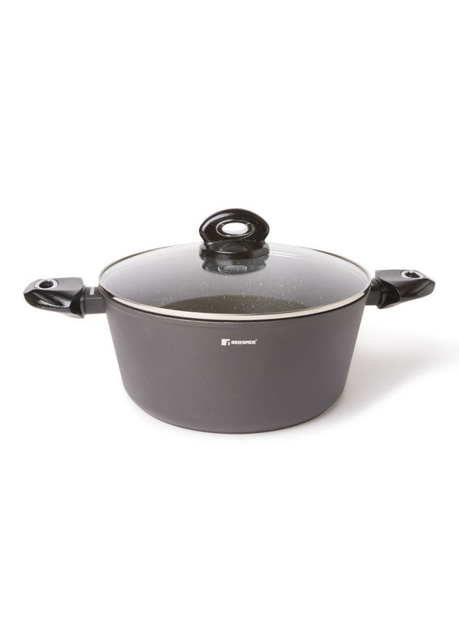 7-Piece Orion Forged Aluminium Induction Bottom Non-Stick Cookware Set Black