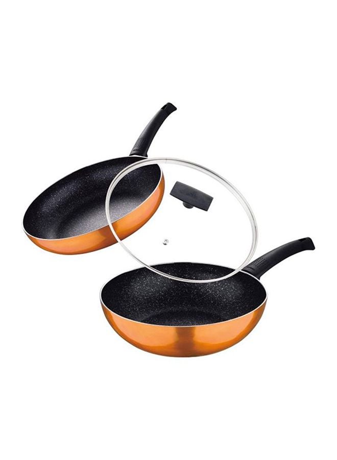 3-Piece Cookware Set Copper