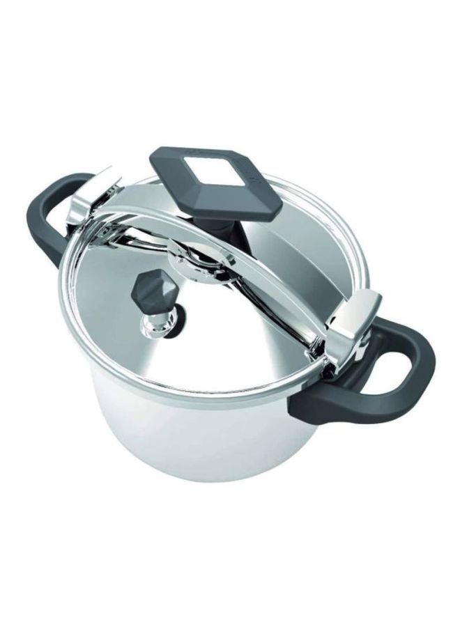 Aluminium Premium Quality Induction Compatible Base Non-Stick NonStick Pressure Cooker 6Liters