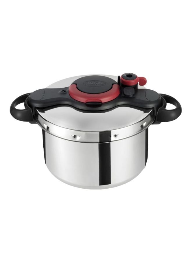 Stainless Steel Clipso minut Pressure Cooker Easy to dishwasher & gas stove Compatible Multicolour 6Liters