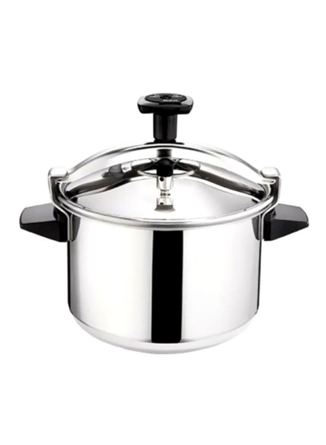 Stainless Steel  Authentique Clamp Induction Pressure Cooker 8.0Liters