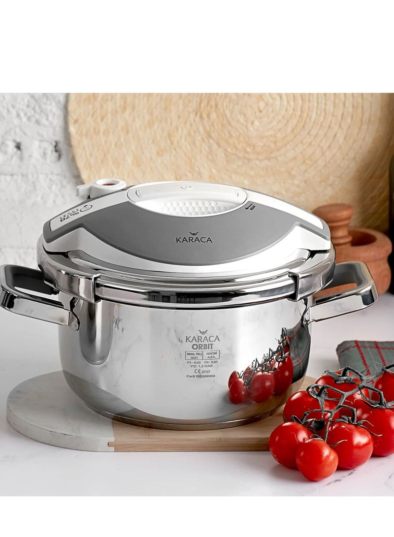 Pressure Cooker Set 4+6L/White