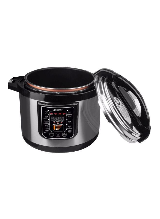 Ceramic Regina Electric Pressure Cooker Silver 8Liters