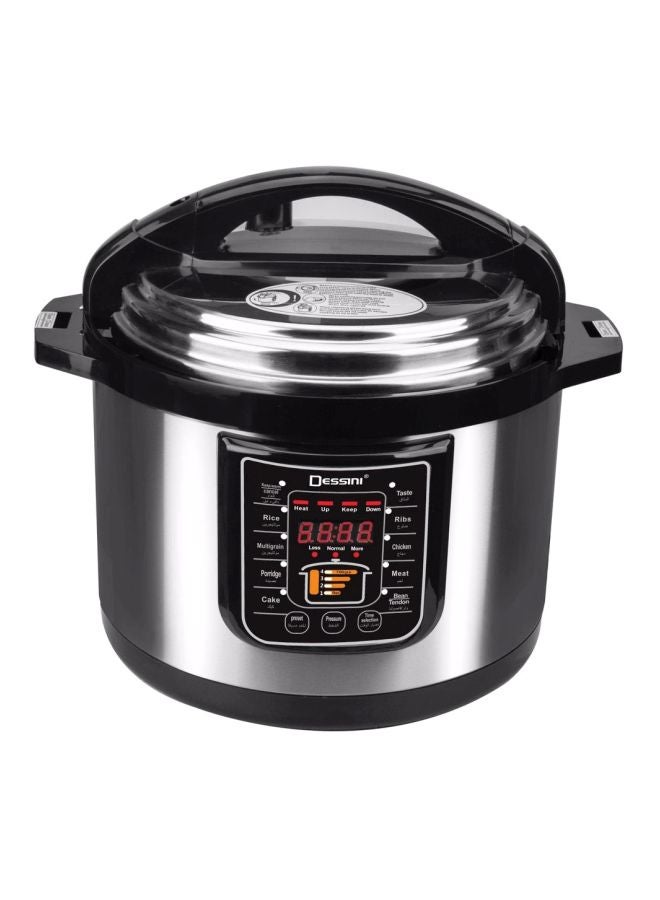 Ceramic Regina Electric Pressure Cooker Silver 8Liters