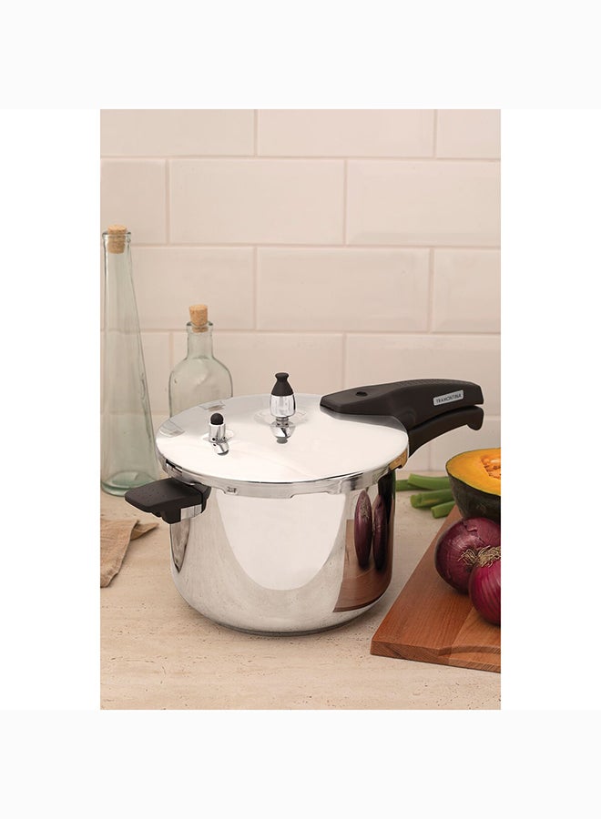 Allegra Stainless Steel Pressure Cooker With Tri-Ply Bottom 22cm