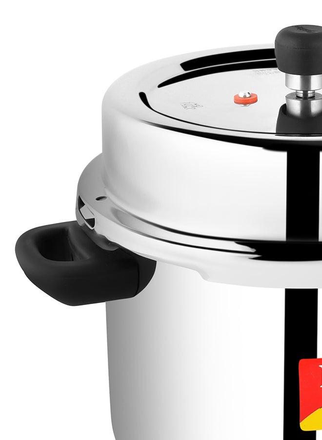 Stainless Steel Svachh DLX Alpha Pressure Cooker 8Liters