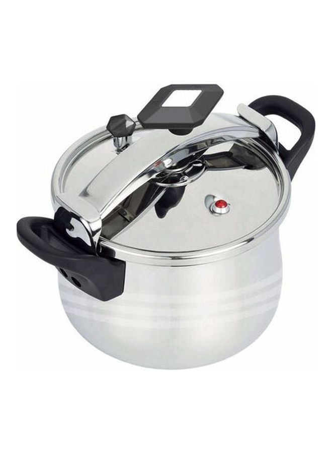 Stainless Steel  Authentique ‎Dishwasher Safe & Locking Lid Pressure Cooker Silver 11Liters