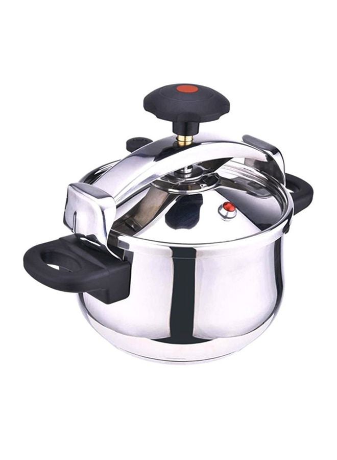 Authentique Stainless Steel Durable & Elagant Look, Dishwasher Safe Large handles, for secure handling gas compatiblePressure Cooker With Clipon Lid Stainless Steel 11Liters