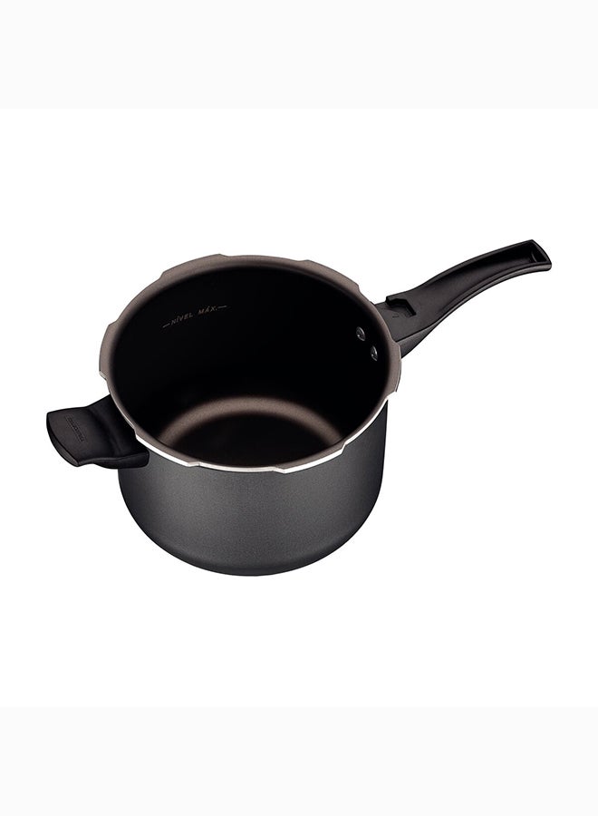 Aluminum Vancouver Spot Graphite Pressure Cooker With Interior And Exterior Starflon Max PFOA Free Nonstick Coating Graphite 20cm
