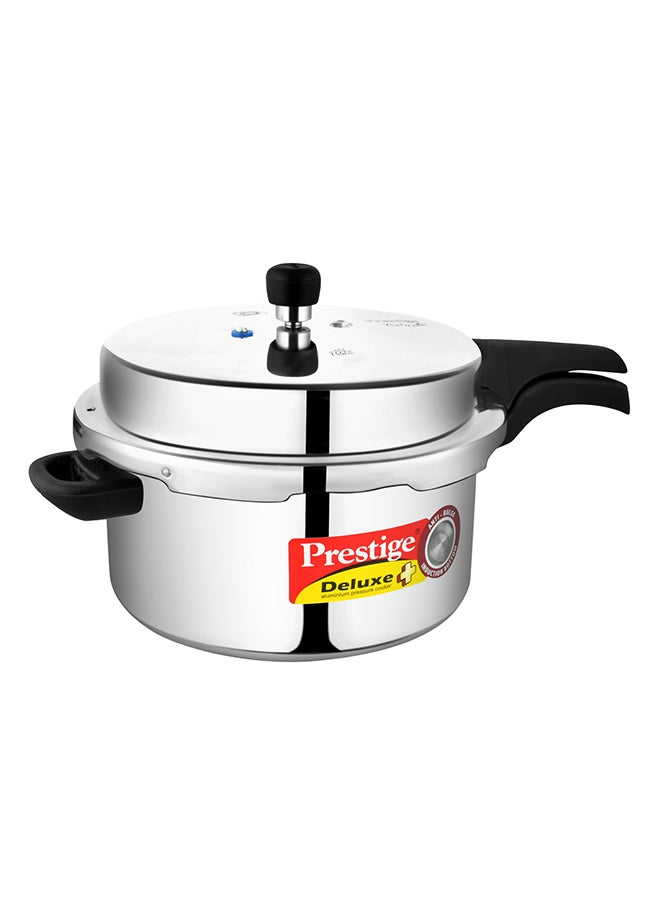 Deluxe Plus Aluminium Pressure Cooker | Induction Safe | Dish Washer Safe 7.5Liters