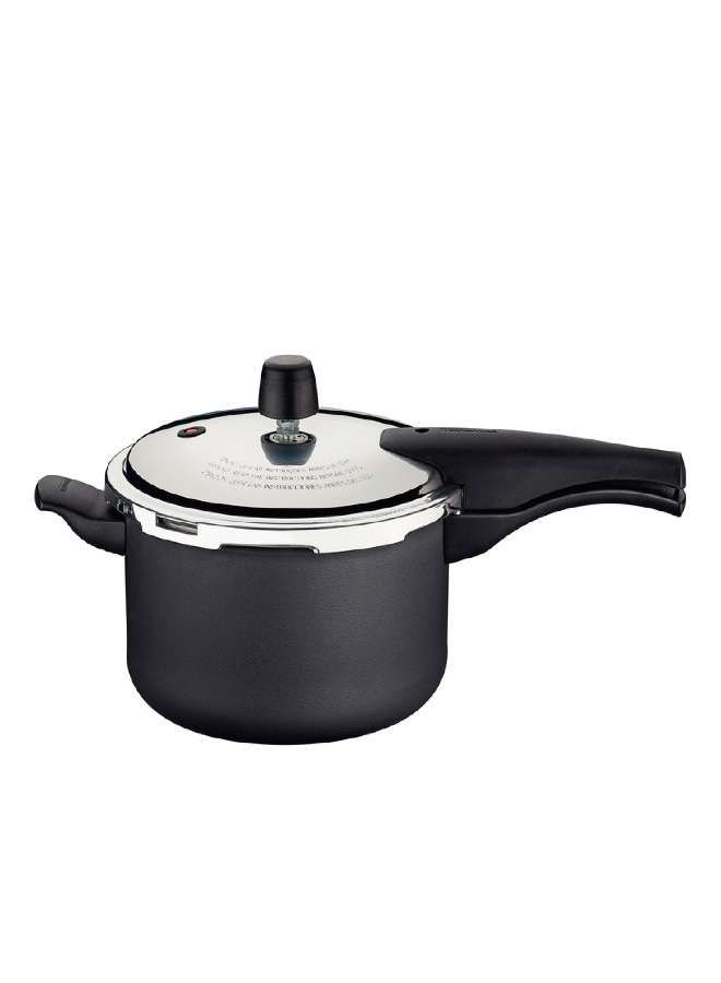 20cm Since 1911,Made in Brazil- 20cm ,  Vancouver 20cm 4.5L Graphite Aluminum Pressure Cooker with Interior and Exterior Starflon Max PFOA Free Nonstick Coating Black Black Black