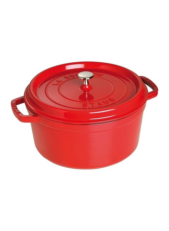 Round Shaped Casserole Dish Cherry 30cm