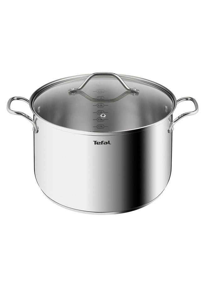 Intuition 28 cm Casserole Premium Stainless Steel 18/10 8 L Induction
