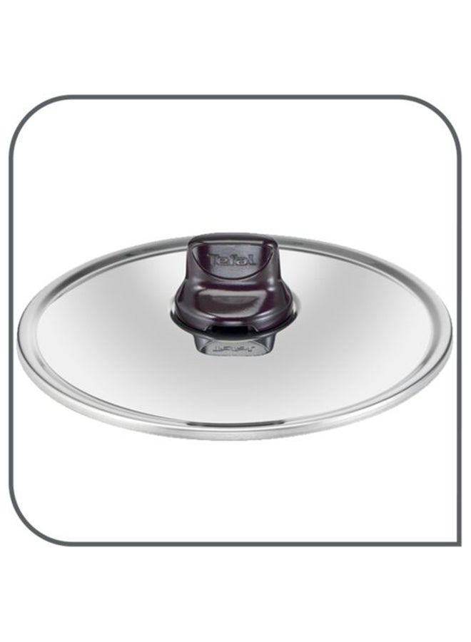 Non-Stick G6 Resist Aluminium Intense Stewpot With Ss Lid Intense Purple 24cm