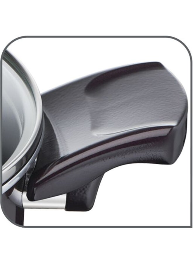 Non-Stick G6 Aluminium Resist Intense Stewpot With Ss Lid Purple 22cm