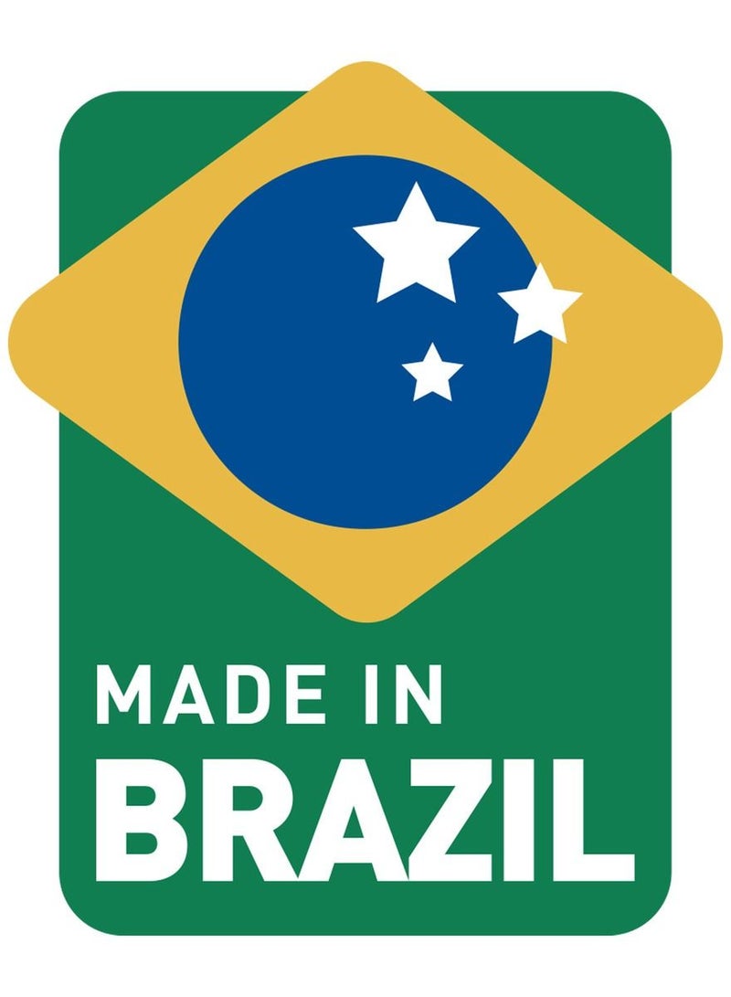 Since 1911,Made in Brazil- Solar Silicon 30cm 15.2L Stainless Steel Stock Pot with Tri Ply Bottom,