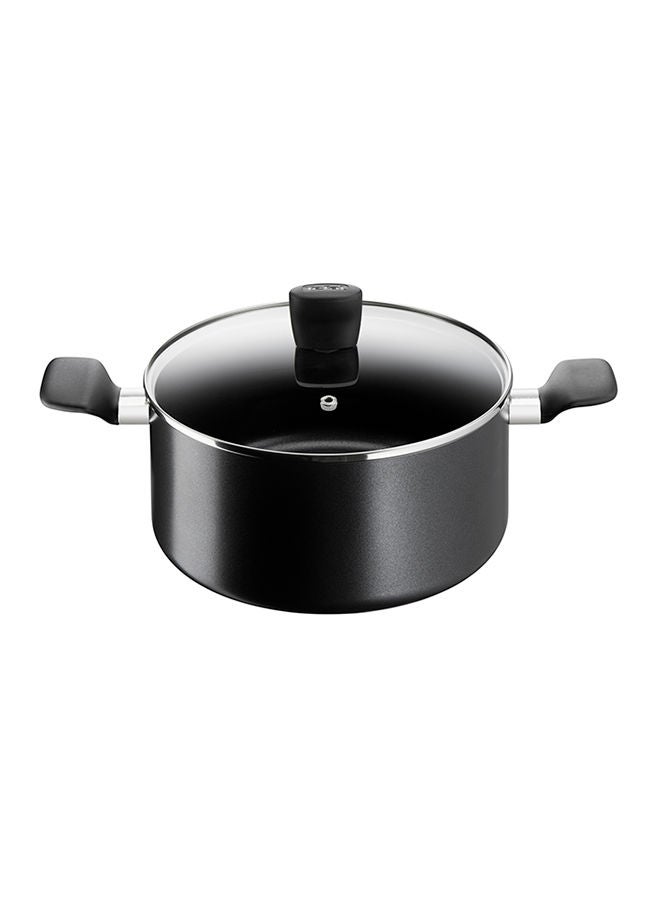 Tefal Super Cook Stewpot With Lid Nonstick Black 24 cm