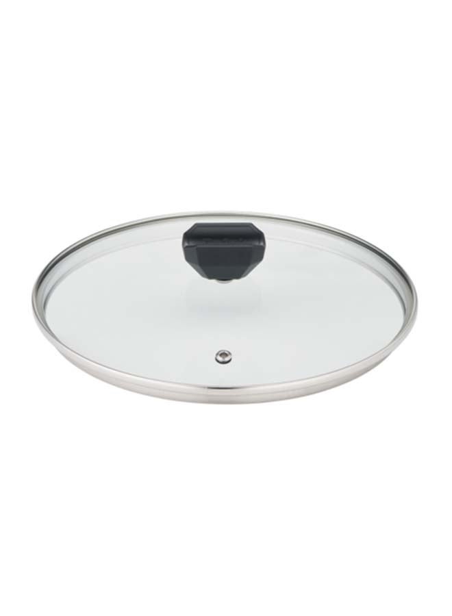 Aluminium Non Stick G6 Easy Cook N Clean Stewpot With Glass Lid Black 24cm