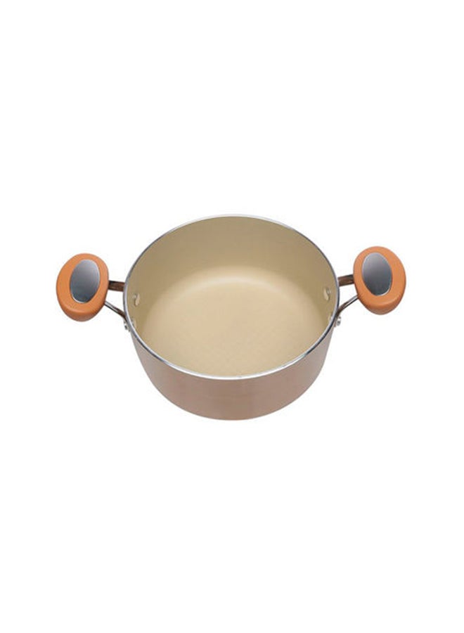 Cushion Smart Stockpot With Glass Lid Cream 30cm