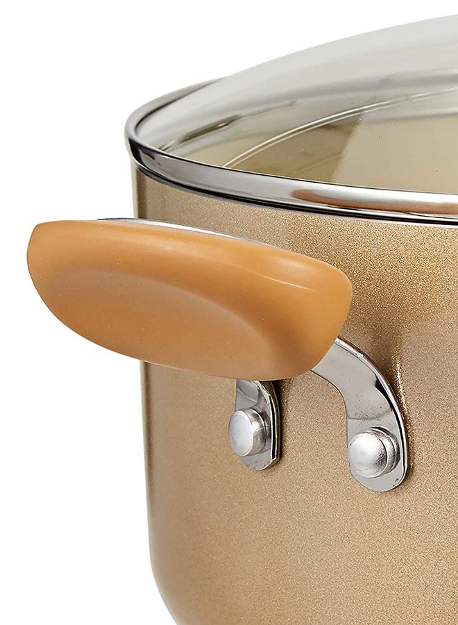 Cushion Smart Stockpot With Glass Lid Cream 30cm