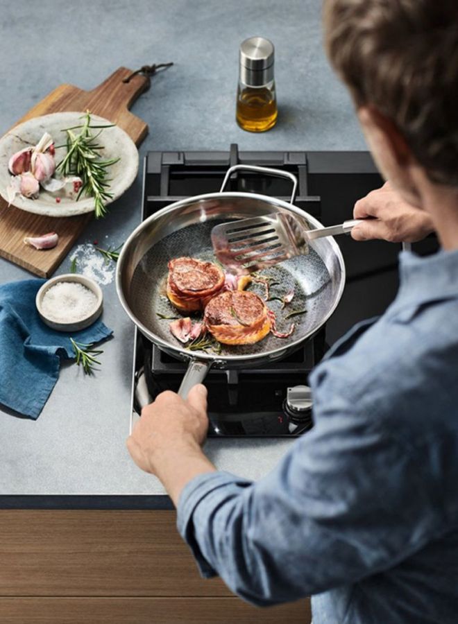 Profi Resist Deep Frying Pan Silver 28cm