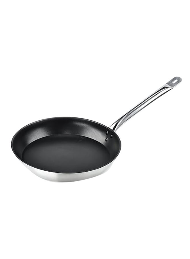 Non-Stick Fry Pan With Lid Black 26cm