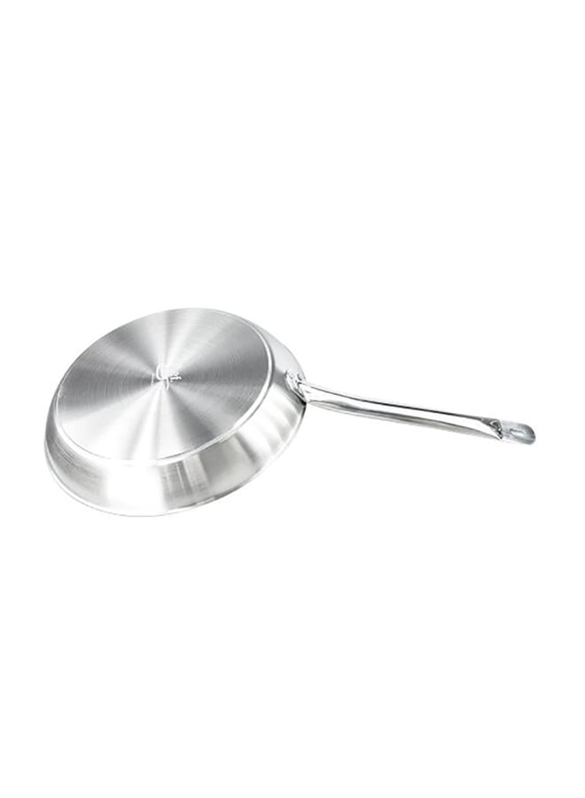 Non-Stick Fry Pan With Lid Black 26cm