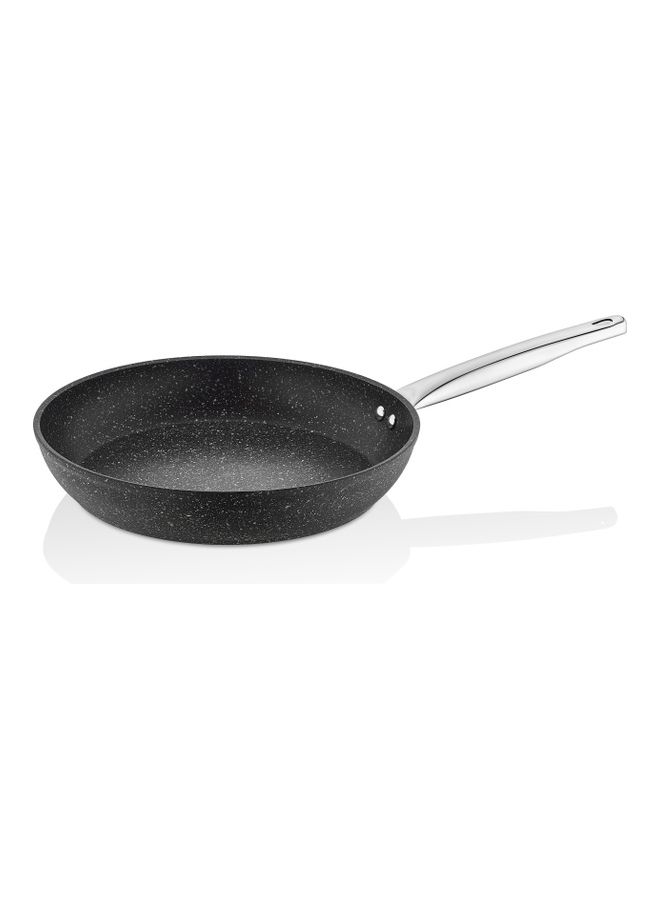 Non Stick Fry Pan With Handle Black 30cm